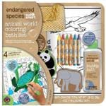 Endangered Species Bath Time Animal World Coloring Bath Set -