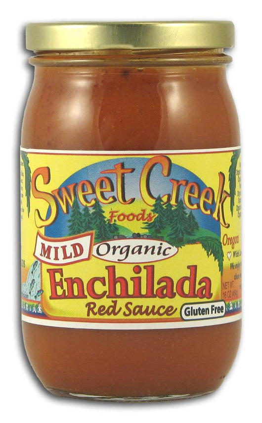 Sweet Creek Foods Enchilada Red Sauce Mild Organic - 16 ozs.