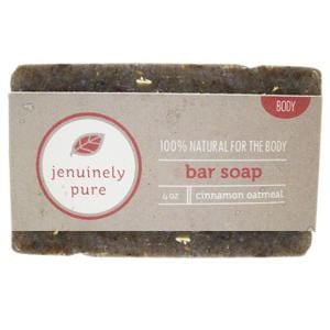Jenuinely Pure Bar Soap, Cinnamon Oatmeal - 4 ozs.