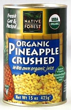Native Forest Pineapple Crushed Organic - 6 x 14 ozs.