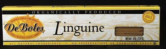 DeBoles Linguine Organic - 12 x 8 ozs.