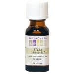 Aura Cacia Ylang Ylang (III) Essential Oil 1/2 oz. bottle