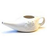 Neti Pot Ceramic (Gently cleanses the nasal passages)