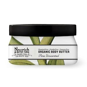 Nourish Body Butter, Unscented, Organic - 12 x 3.6 ozs.
