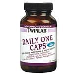 TwinLab Multi-Vitamins & Minerals Daily One with Iron 90 caps