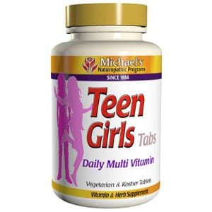 Michael's Naturopathic Programs Teen Girls, Daily Multivitamin - 60 tablets