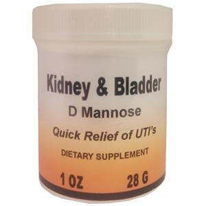 Health Line Kidney & Bladder D Mannose - 1 oz.