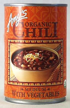 Amy's Medium Chili with Vegetables Organic - 14.7 ozs.