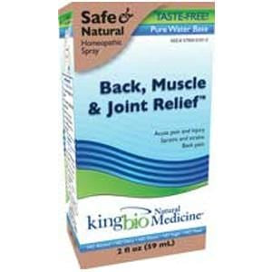 King Bio Back, Muscle & Joint Relief - 2 ozs.