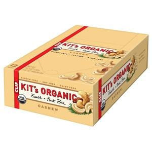 Clif Bar Kit's Organic Cashew Fruit & Nut Bar - 12 x 1.62 ozs.