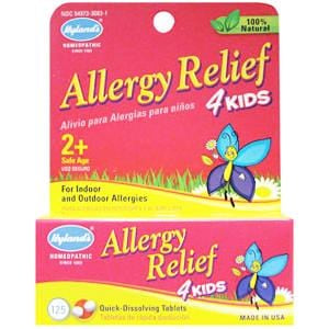 Hyland's Allergy Relief 4 Kids - 125 tablets