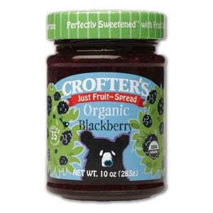 Crofter's Blackberry Just Fruit Spread Organic - 10 ozs.