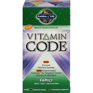 Garden of Life Vitamin Code, Family - 120 caps