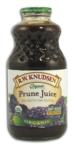 Knudsen Prune Juice Organic - 12 x 32 ozs.