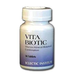 Eclectic Institute Vita-Biotic - 50 tablets