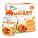 Plum Organics Kids Tropical Organic Mashups Fruit Mashups 4x3.17 oz