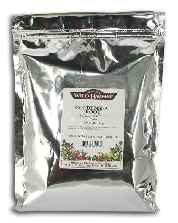 Buy Oregon's Wild Harvest Goldenseal Root Powder Organic - 1 lb. | Hea ...