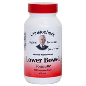 Dr. Christopher's Lower Bowel Formula - 100 caps