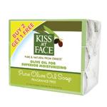 Kiss My Face Olive Oil Bar Soaps Pure Olive Oil 3 (4 oz.) pack