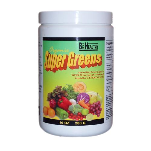 Be Healthy Be Healthy Greens Organic - 10 ozs.