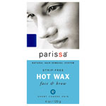 Parissa Salon Style Natural Hair Removal Strip-Free Hot Wax for Face & Brow (Coarse Hair)