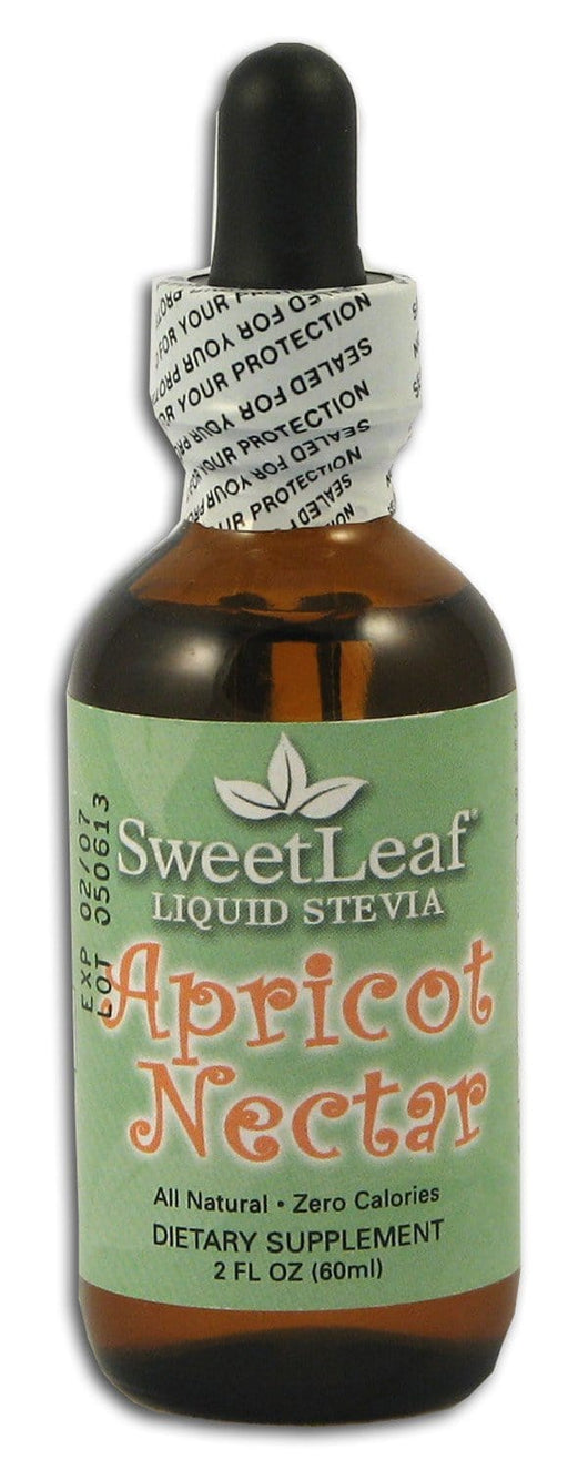 Sweet Leaf Stevia Clear Liquid Apricot Nectar - 2 ozs.