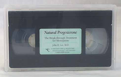 Products of Nature Natural Progesterone-The Breakthrough - 1 DVD