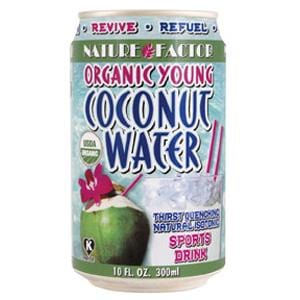 Nature Factor Coconut Water Young Organic - 12 x 10 ozs.