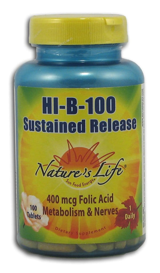 Nature's Life High B Complex 100 - 100 tablets