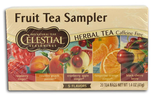 Celestial Seasonings Fruit Tea Sampler - 6 x 1 box
