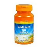 Thompson Essential Fatty Acids Cod Liver Oil 740 mg 60 softgels