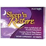 Natrol Sleep Sleep 'n Restore 20 tablets