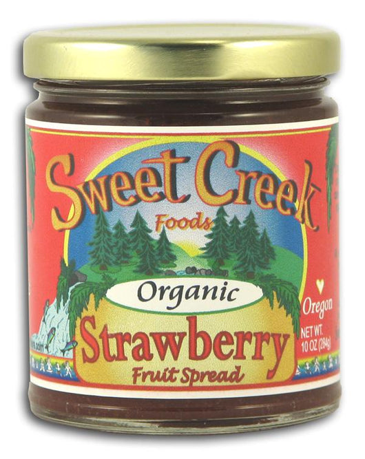 Sweet Creek Foods Strawberry Fruit Spread - Organic - 10 ozs.