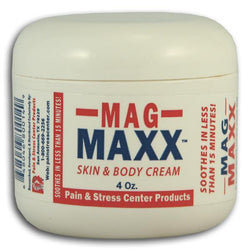 Pain & Stress Center Mag MAXX Skin & Body Cream - 4 ozs.
