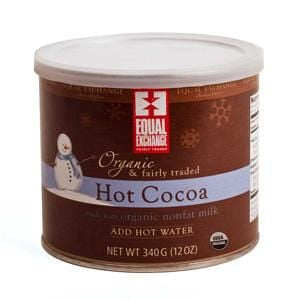 Equal Exchange Hot Cocoa, Organic - 6 x 12 ozs.