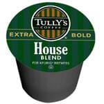 Green Mountain Gourmet Single Cup Coffee House Blend Decaf Tully's 12 K-Cups