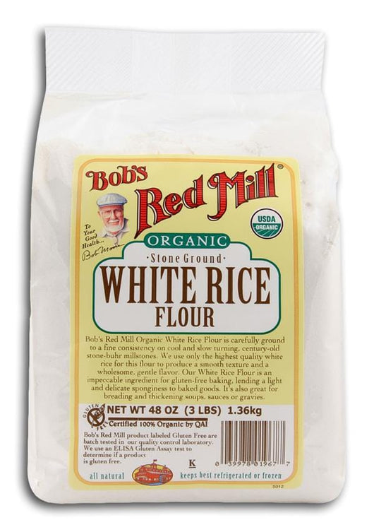Bob's Red Mill White Rice Flour Stone Ground Organic - 48 ozs.