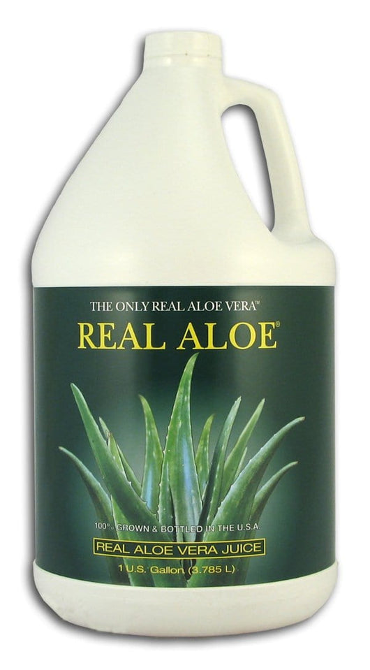 Real Aloe Co. Aloe Vera Juice Organic - 1 gallon