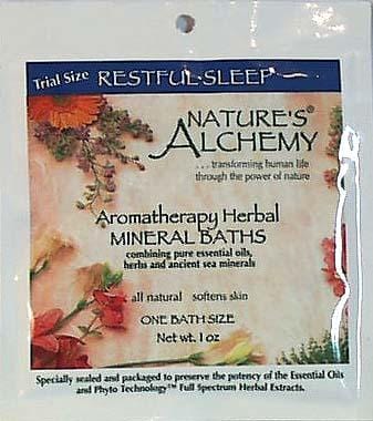Nature's Alchemy Herbal Mineral Bath Restful Sleep - 12 x 1 oz.