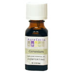 Geranium Essential Oil Organic .25 oz. bottle