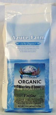 Azure Farm Barley Flour (Unifine) Organic - 5 lbs.