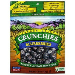Crunchie's Blueberries, Freeze Dried - 1.5 ozs.