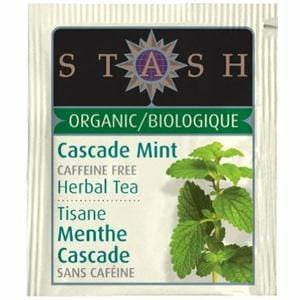 Stash Tea Cascade Mint Tea, Organic - 1 box.
