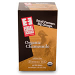 Equal Exchange Organic Teas C=Caffeine Chamomile Herbal Teas 20 ct