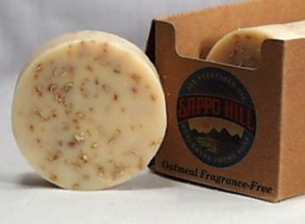 Sappo Hill Soap Bar Soap Oatmeal (No Scent No Color) - 3.5 ozs.
