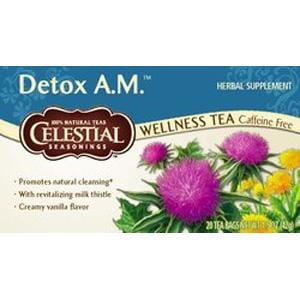 Celestial Seasonings Detox A.M. Tea - 6 x 1 box
