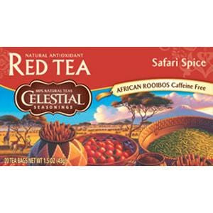 Celestial Seasonings Safari Spice Red Tea - 6 x 1 box