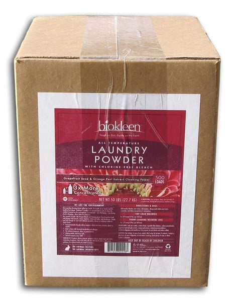 Biokleen Laundry Powder - 50 lbs.