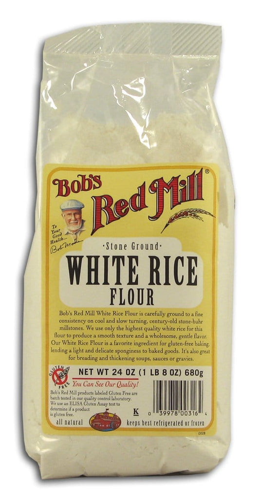 Bob's Red Mill White Rice Flour Stone Ground - 24 ozs.