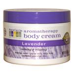 Aura Cacia Lavender Aromatherapy Body Cream 8 oz. jar